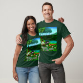 Paradise van melodieën met Griekenland en het meer T-shirt (Unisex)