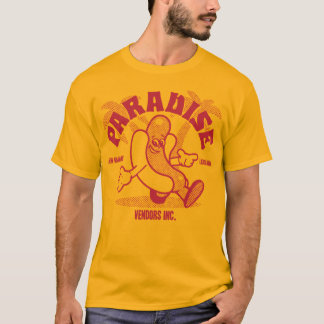 Paradise Vendors met Mascot T-shirt