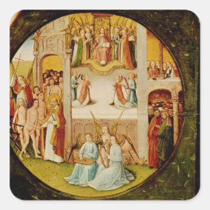 Paradise Vierkante Sticker