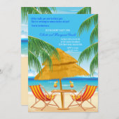 Paradise Vond de Uitnodiging van de Pensioenpartij (Voorkant / Achterkant)