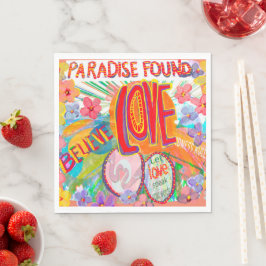 Paradise vond design van geloof, actie, liefde servet
