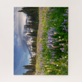Paradise Wildflower Meadow op Mount Rainier Legpuzzel (Verticaal)