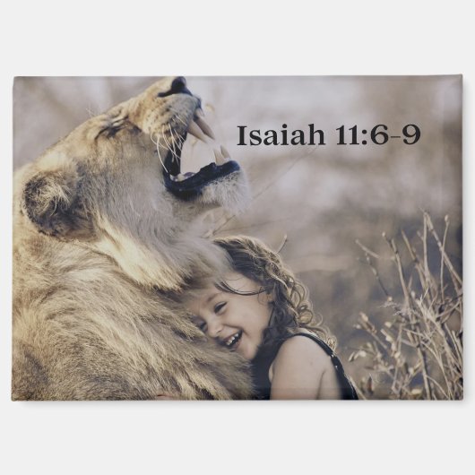 Paradise with animals magneet (Voorkant)