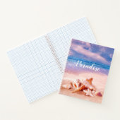 Paradise Zee Beach Shells Notitieboek (Binnen)