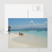 Paradiseeiland Briefkaart (Voorkant / Achterkant)