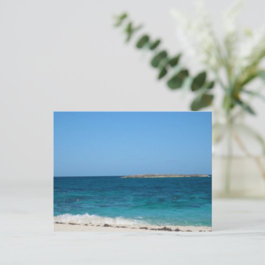 Paradiseeiland Briefkaart (Staand voorkant)