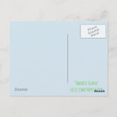 Paradiseeiland Briefkaart (Achterkant)