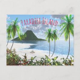 Paradiseeiland Briefkaart