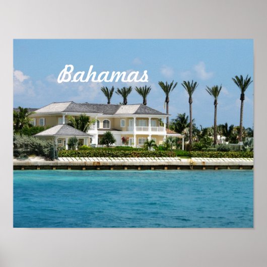 Paradiseeiland Poster (Voorkant)