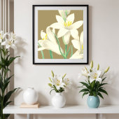 Paradisme Bloem Botanische Illustratie Poster