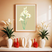Paradisme Bloem Botanische Illustratie Poster