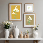 Paradisme Bloem Botanische Illustratie Poster