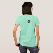 Paradiso Hibiscus Band Dames T-shirt (Achterkant volledig)