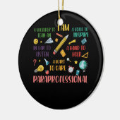 Paradoctoraatsdocenten in het hart keramisch ornament (Links)