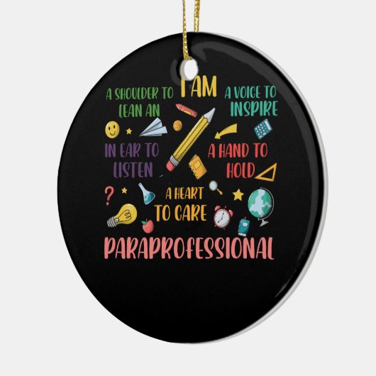 Paradoctoraatsdocenten in het hart keramisch ornament (Links)