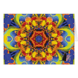 Paradox Kaleidoscope Wenskaart