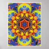 Paradox Kinetic Collage Kaleidoscope Poster (Voorkant)