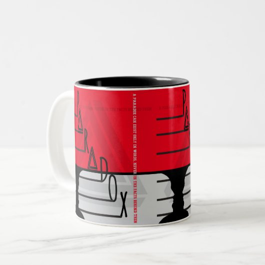 Paradox Tweekleurige Koffiemok (Voorkant links)