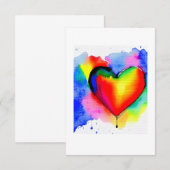 Paradoxale dankbaarheid bedankkaart (Voorkant / Achterkant)