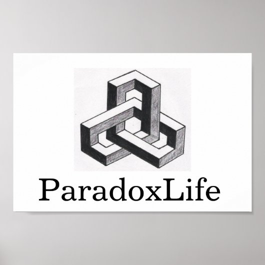 ParadoxLife-Poster Poster (Voorkant)