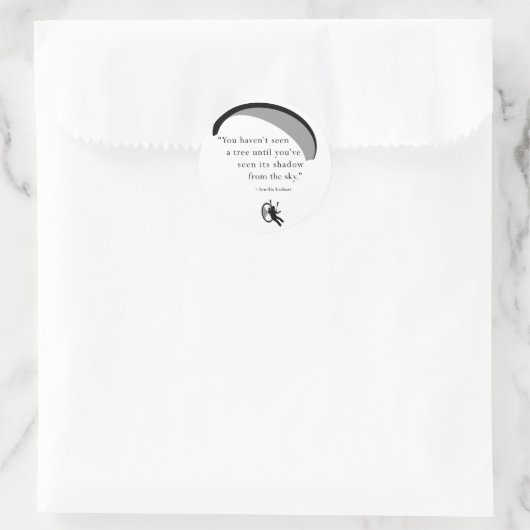 paraEarhart Ronde Sticker (Tas)