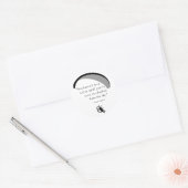 paraEarhart Ronde Sticker (Envelop)