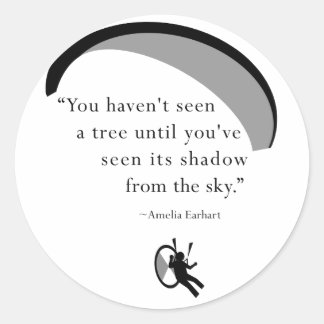 paraEarhart Ronde Sticker