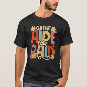 Paraeducator Paraprofessional Educator Grote hulp T-shirt