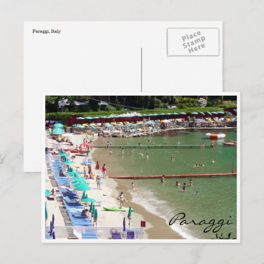 paraggi italië briefkaart (Voorkant / Achterkant)