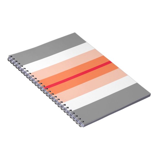 Paragirl Pride Flag Notitieboek (Rechterzijde)