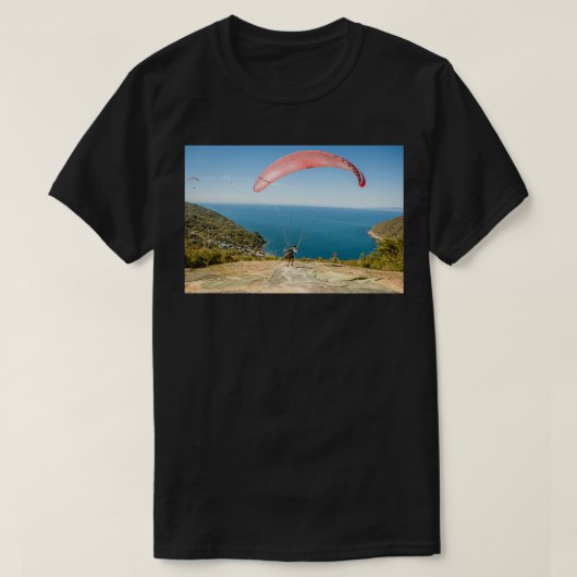 Paraglding in Mexico T-shirt (Design voorkant)