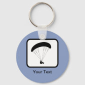  ParaglideenLogo Sleutelhanger (Voorkant)