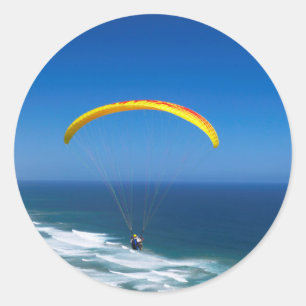 Paragliden nabij wildernis, Garden Route Ronde Sticker