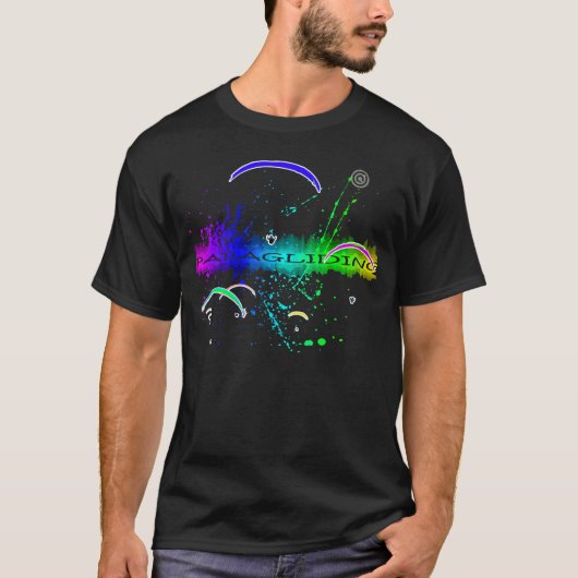 PARAGLIDER COLOR T-SHIRT (Voorkant)