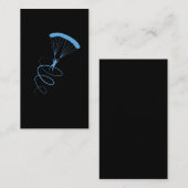 Paraglider Hobby Flying Skydiver Parachute Sports Visitekaartje (Voorkant / Achterkant)