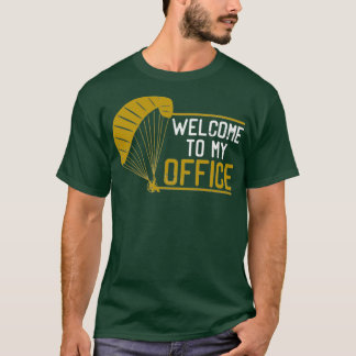 Paraglider Motorgliding My Kantoor Cadeau T-shirt