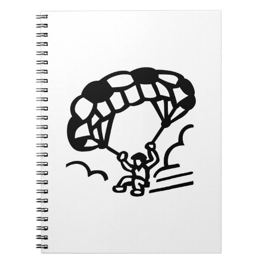 Paraglider Notitieboek (Voorkant)