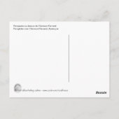 Paraglider over Clermont Briefkaart (Achterkant)