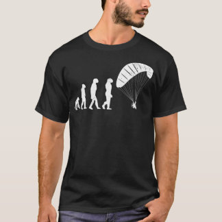 Paraglider Paramotors Evolution Gift T-shirt