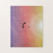 Paraglider Parasailing Sunset Puzzle Legpuzzel (Verticaal)
