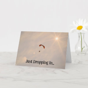 Paraglider Sky Gewoon binnenvallen en Hi-Kaart Kaart