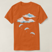 Paraglider Skydiving Gift Paragliding T-shirt (Design voorkant)