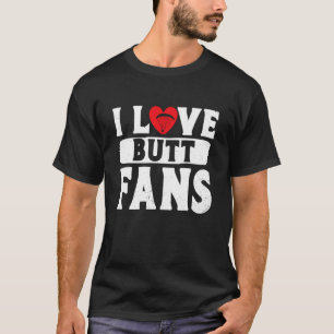 Paragliders Ik hou van Butt-fans Funny Paramotor T-shirt
