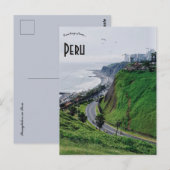 Paragliders in Peru Briefkaart (Voorkant / Achterkant)
