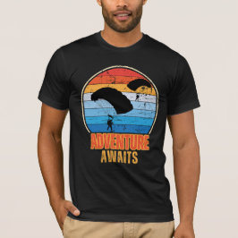 Paragliding Adventur, avontuur wacht T-shirt