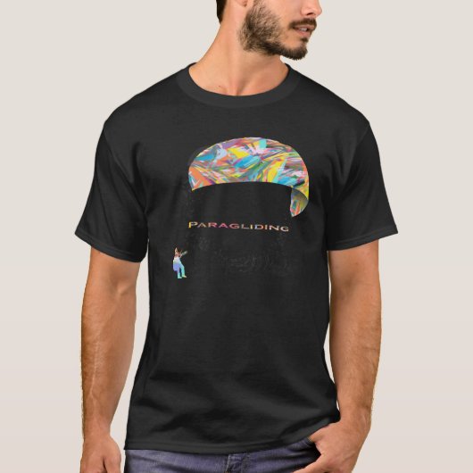 PARAGLIDING COLOR T-SHIRT (Voorkant)