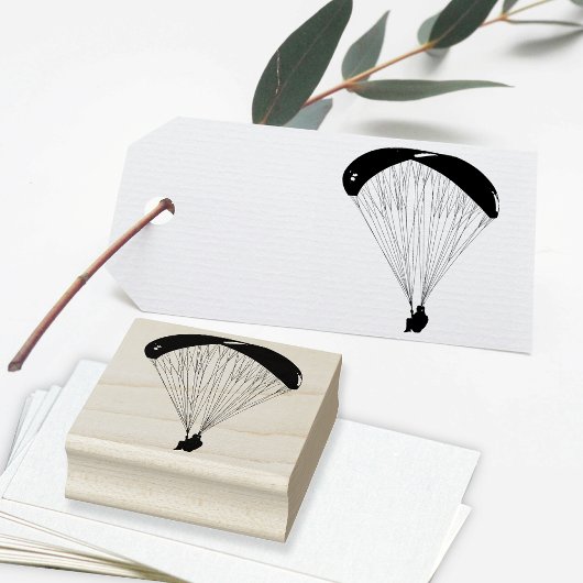 Paragliding Design for Business of Craft Rubberstempel
