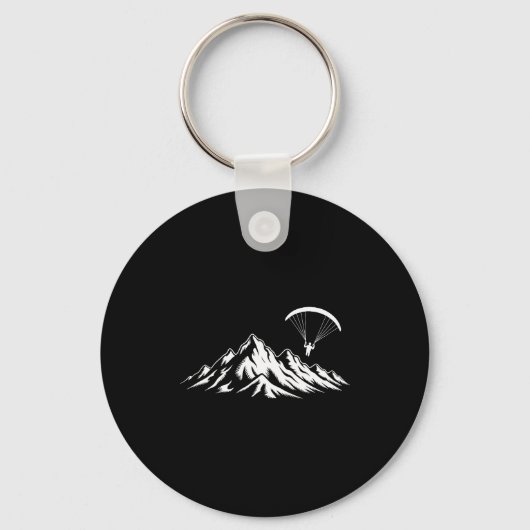 Paragliding Design For Men Women Paraglide Lover P Sleutelhanger (Voorkant)