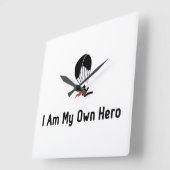 Paragliding Hero Vierkante Klok (Hoek)