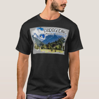 Paragliding in Interlaken Zwitserland T-shirt